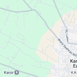 Karor Lal Esan Map Karor Lal Esan Qibla Direction | Qibla Finder