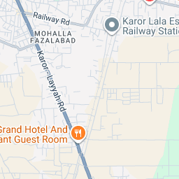 Karor Lal Esan Map Karor Lal Esan Qibla Direction | Qibla Finder