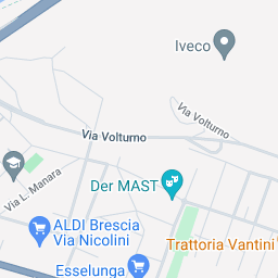 Piazza Brescia žemėlapiai ir viešbučiai Piazza Brescia vietovėse – Lido Di Jezolas