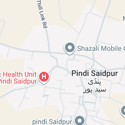 Pindi Said Pur Map Qibla Direction Finder For Pindi Saidpur | Kaaba Direction - Qibla Locator