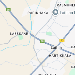 Laitila Qibla suunta - Löydä Qibla kartalla - Qibla kulma