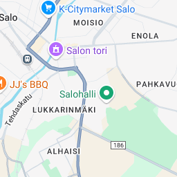 Salo Qibla suunta - Löydä Qibla kartalla - Qibla kulma