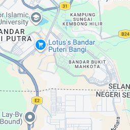 Arah Kiblat Untuk Bandar Seri Putra Cari Kiblat Dari Peta Dalam Talian