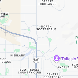 Zip Code Map - North Scottsdale AZ - Google Maps